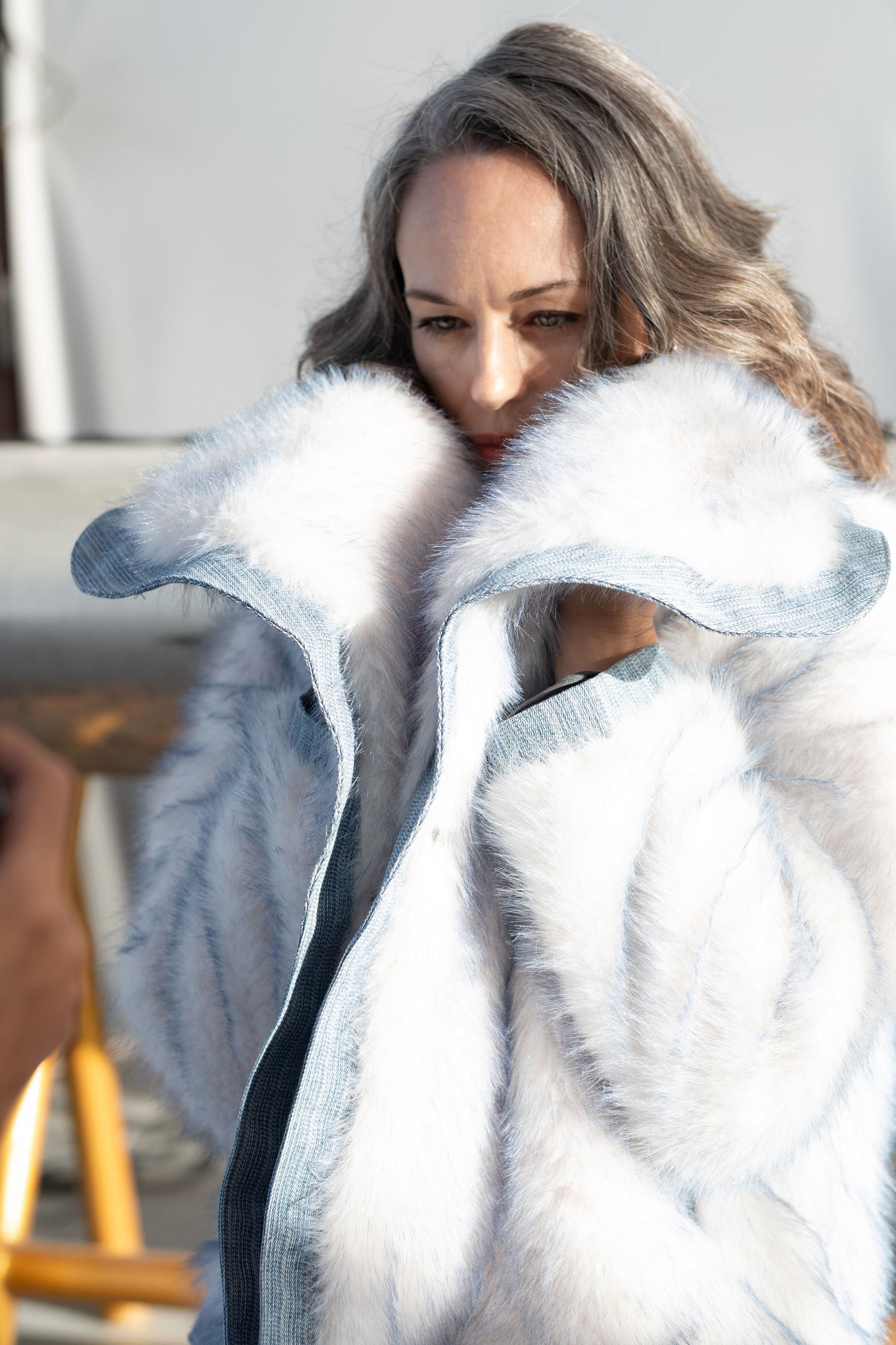 FAUX FUR JACKET