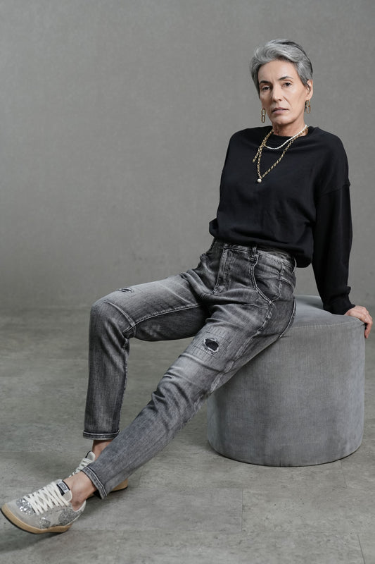 Black High-Stretch Slim Fit Jeans